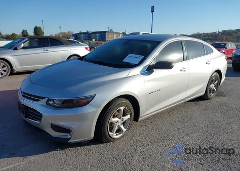 2016 Chevrolet Malibu Ls из США, поврежденный, VIN 1G1ZB5ST1GF259831